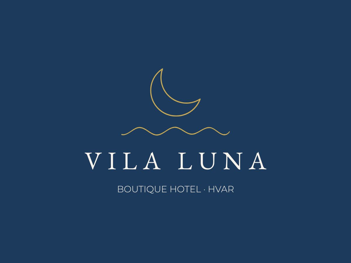 Vila Luna — logo dizajn